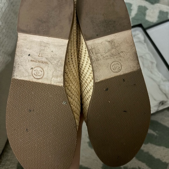 Beautiful and authentic flats, size 7, original brand Chanel. - Picture 2 of 3